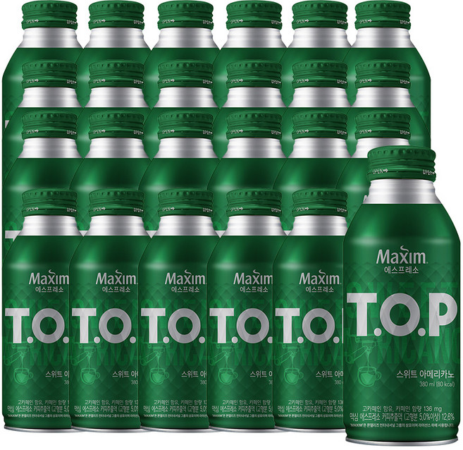 티오피 스위트 아메리카노, 380ml, 24개