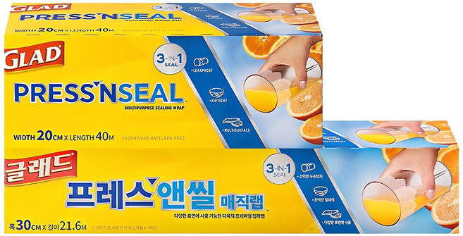 글래드 매직랩 미니 + 일반형 세트, 61.6m, 1세트