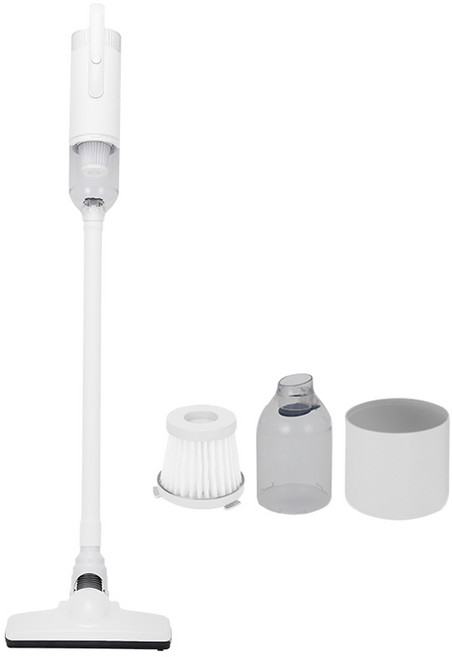 좋은생활지웰 무선 핸디 진공 청소기, 크림 화이트, VENTUS-V3