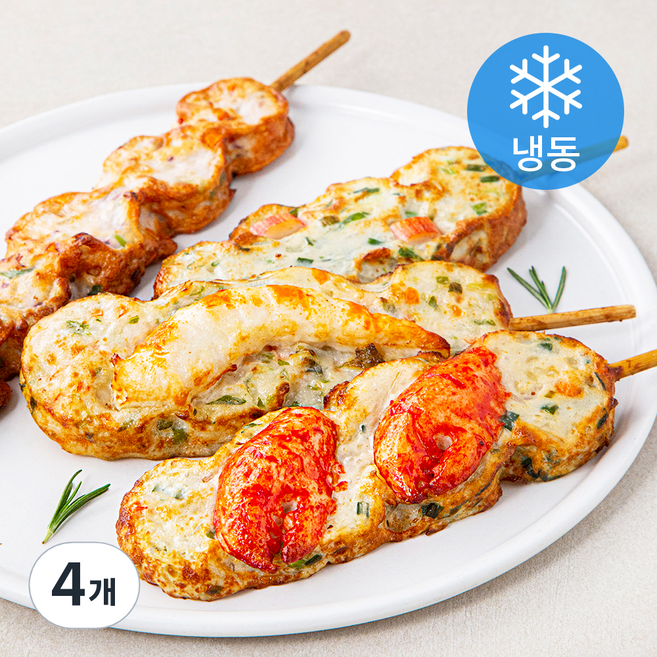 JinSin 모듬 핫바 (냉동), 4개, 440g