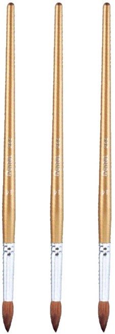 Pentel 飛龍文具 水彩筆 圓頭, 18號, 3支