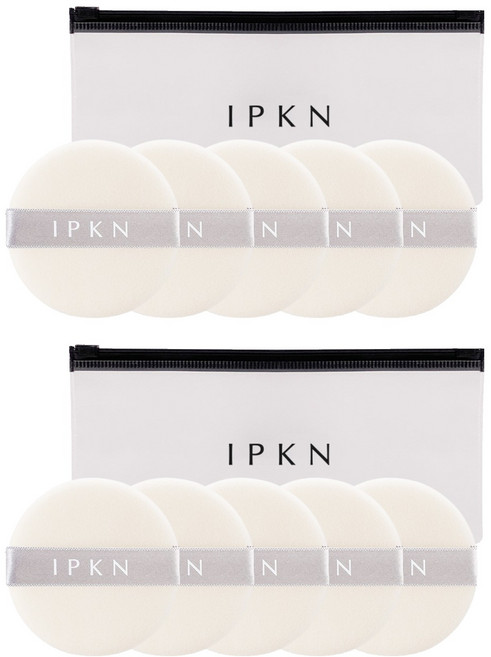 입큰 파우더팩트 퍼프 슬림형, 10개