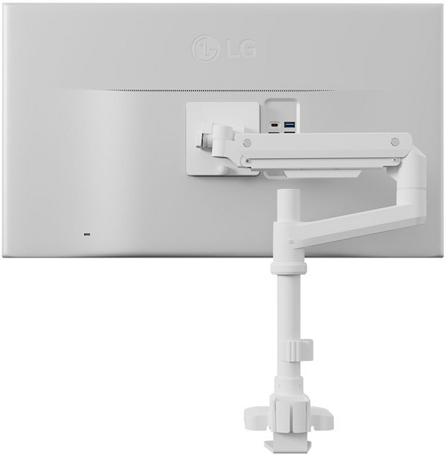 카멜마운트 고중량 폴타입 싱글 모니터암 IMA2PL, 화이트, 1개