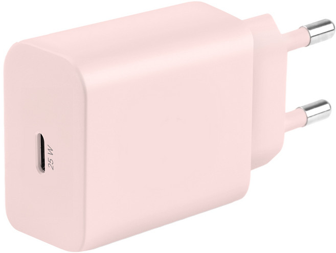 홈플래닛 25W PD 3.0 PPS 초고속 충전기, 핑크, 1개