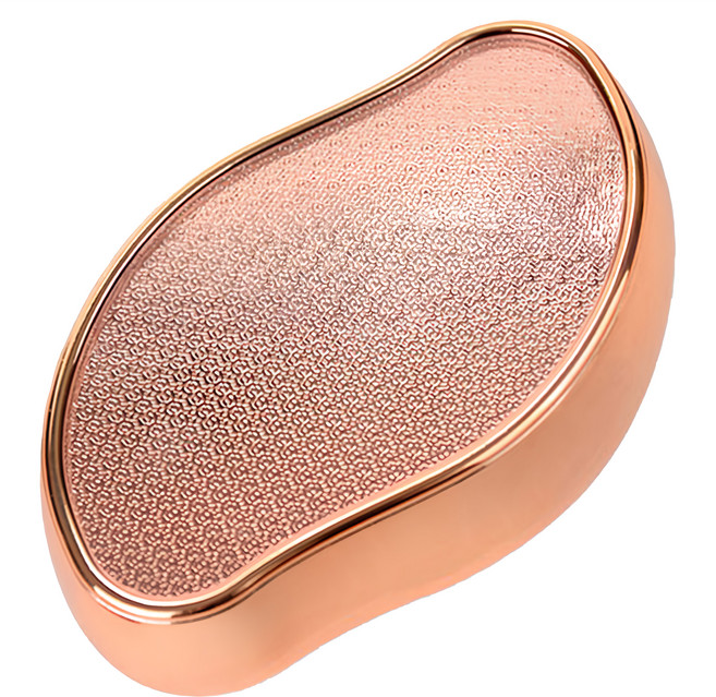 ANNETSTORE 足部去角質器 金色, 1個, 1個, 110g