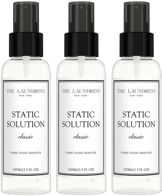 THE LAUNDRESS 衣物抗靜電噴霧 經典香氛, 100ml, 3瓶