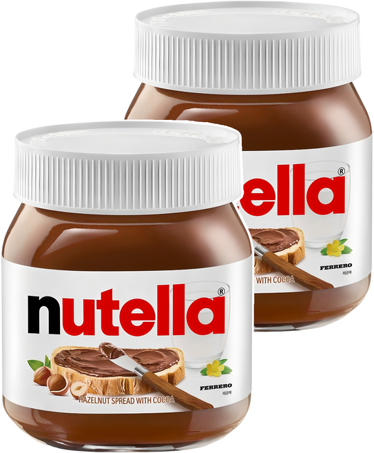 누텔라 스프레드, 370g, 2개