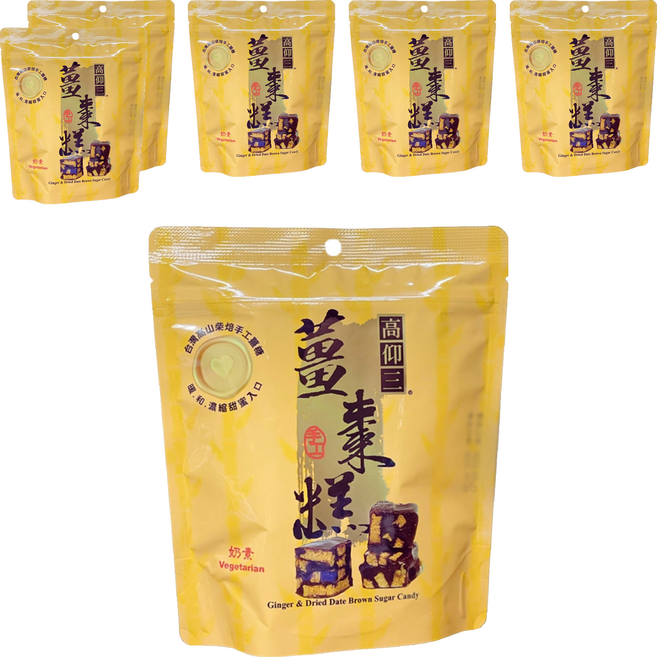 高仰三 薑棗糕, 75g, 6袋