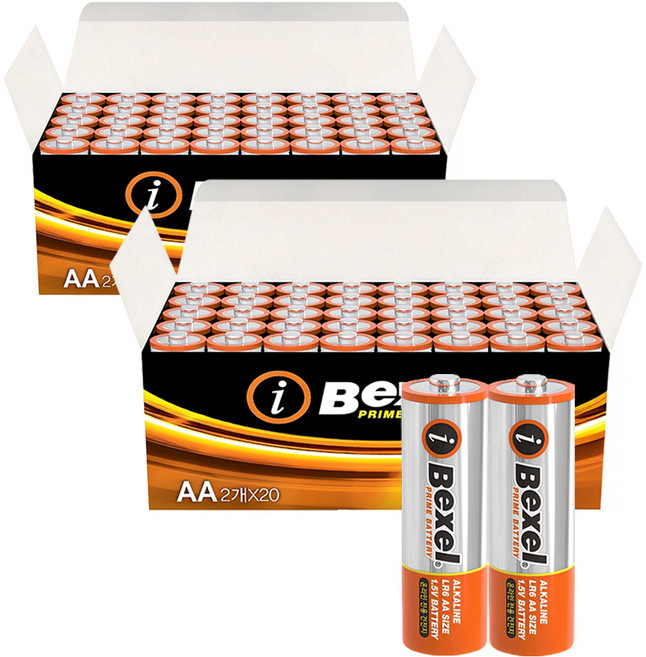 SM Bexel AA鹼性電池 40顆, 20入, 4個