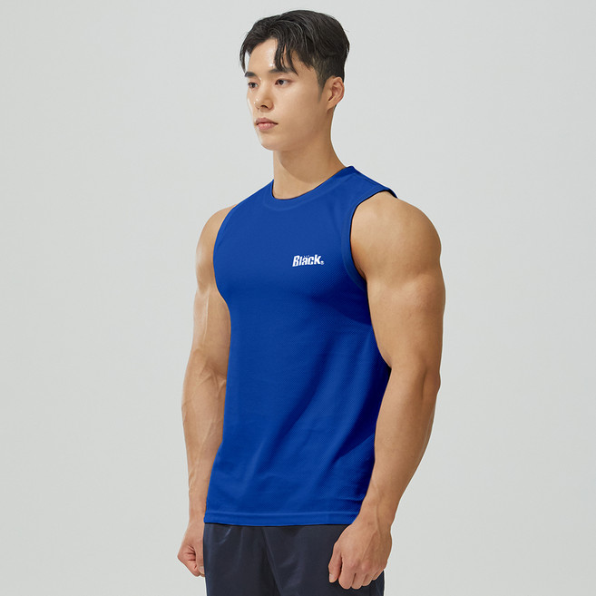 blackmonsterfit 男士涼感透氣涼爽機能無袖上衣