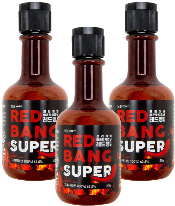 요릿 레드뱅 슈퍼, 3개, 50g