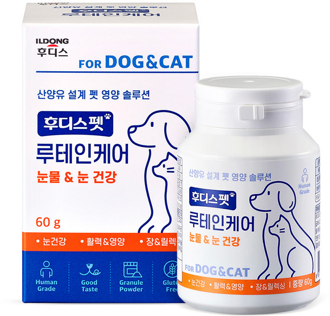 후디스펫 반려동물 영양제, 60g, 눈물개선/눈건강, 1개