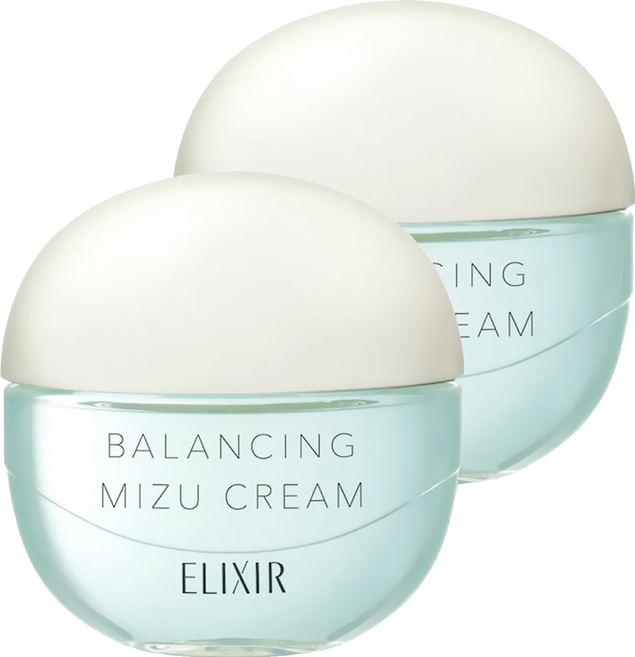 ELIXIR 怡麗絲爾 平衡保濕水凝霜, 60g, 2罐