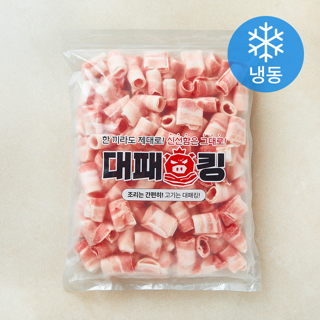대패킹 진짜 정삼겹 대패삼겹살 (냉동), 2kg, 1개