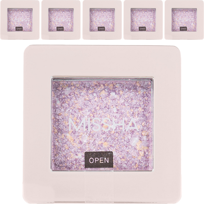 미샤 글리터 프리즘 아이섀도 2g, 스텔라 프리즘, 6개