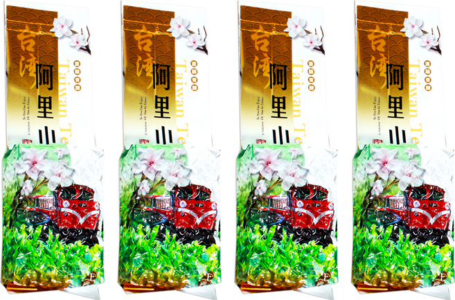 龍源茶品 鑫龍源 阿里山香醇極品烏龍茶葉, 150g, 1包, 4包