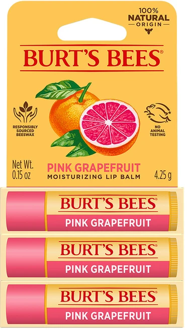 버츠비 모이스춰 라이징 립밤, 핑크 그레이프 후르츠, 4.25g, 3개 - 쿠팡
