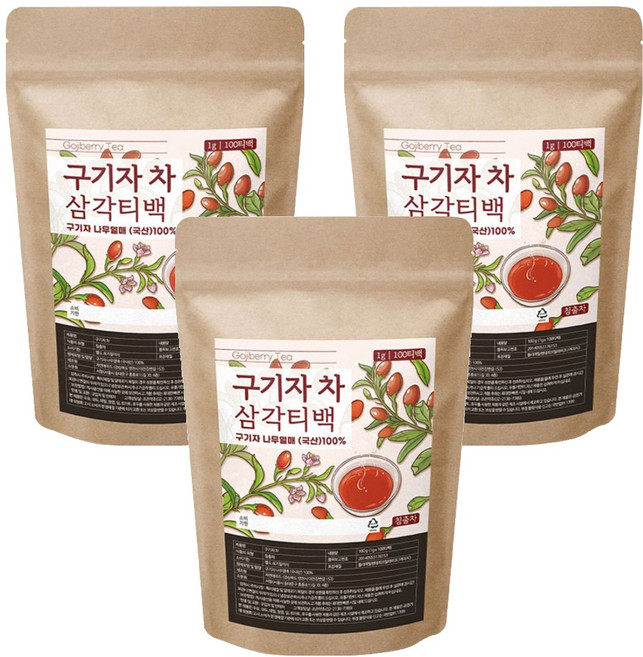 조은약초 구기자 차, 1g, 100개입, 3개
