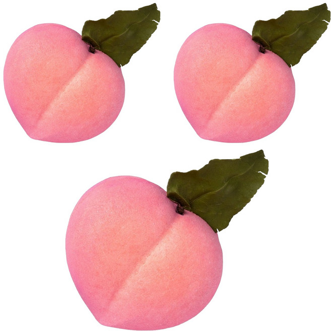 러쉬 피치 크럼블 버블룬 버블 바 입욕제, 200g, 3개