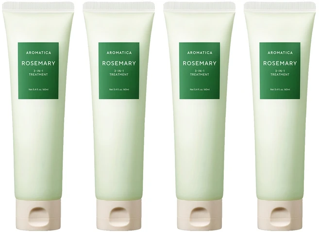 아로마티카 로즈마리 3 in 1 트리트먼트, 160ml, 4개 - 쿠팡