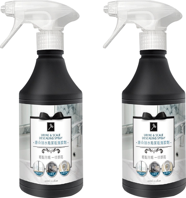 QUNDO 康朵 除水垢尿垢噴劑, 400ml, 2瓶