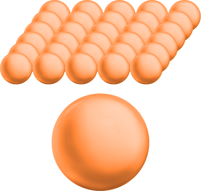 베베아인 아기 볼풀공 60p, 비비드오렌지, 1개