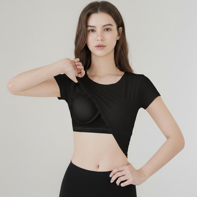 어나더디 투인원 브라 티셔츠