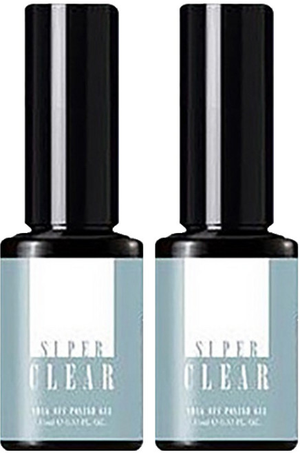 그라시아재팬 슈퍼클리어 탑 젤, 투명, 2개, 11ml