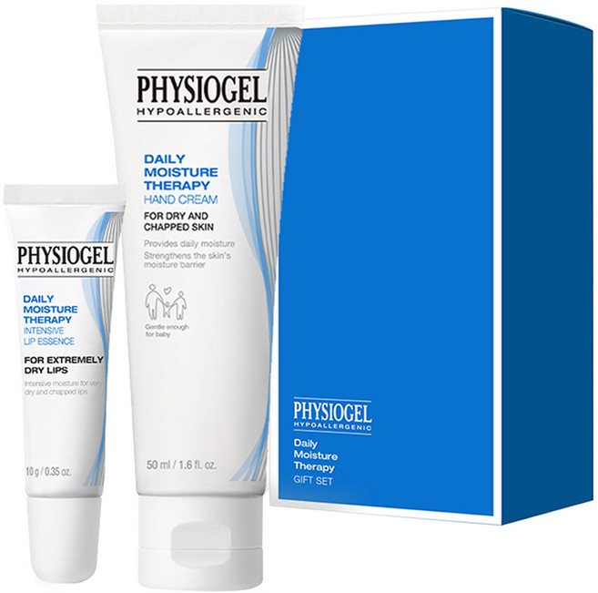 피지오겔 DMT 핸드크림 50ml + 립 에센스 10g 세트, 1세트