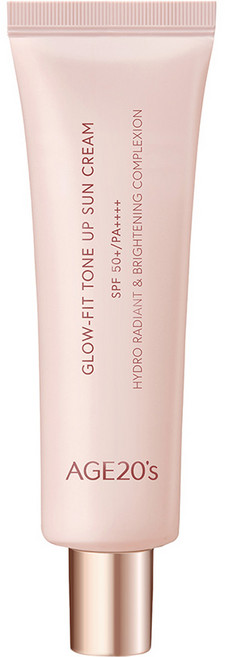 AGE20'S Glow Fit 提亮防曬霜 SPF50+ PA++++, 50ml, 1個
