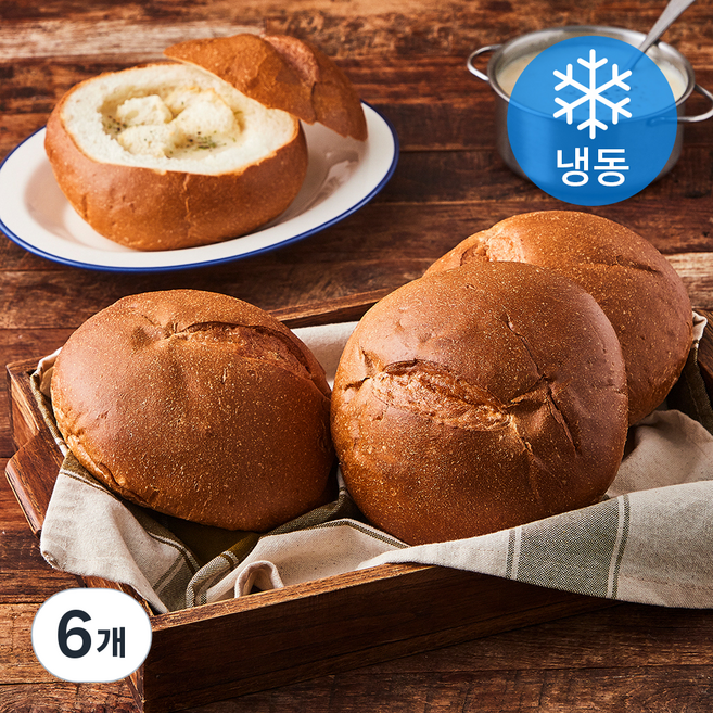 스프볼 빵 (냉동), 150g, 4개입, 6개