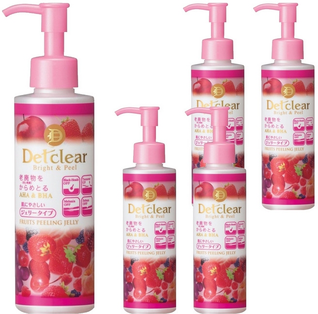 데트클리어 필링젤 믹스베리, 180ml, 5개