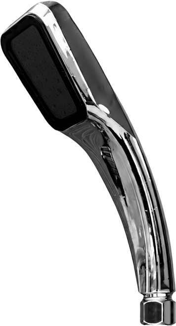 TRENY SPA級加壓方型蓮蓬頭 300孔 + 不鏽鋼水管, 2m, 銀色