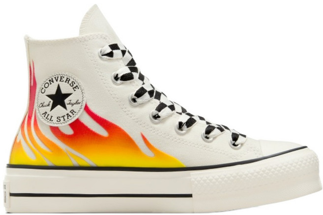 컨버스 척테일러 올스타 리프트 플랫폼 플레임 운동화 A07892C