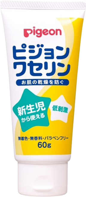 pigeon 貝親 嬰兒用凡士林, 60g, 1條