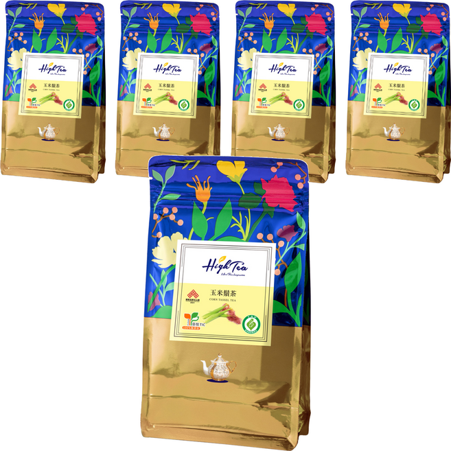 High Tea 伂橙 玉米鬚茶, 2g, 12包, 5袋