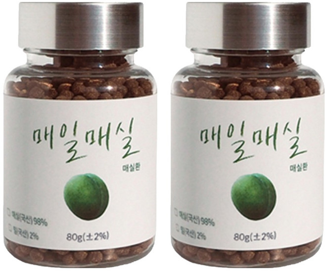 황매실로 만든 매일 매실환, 80g, 2개