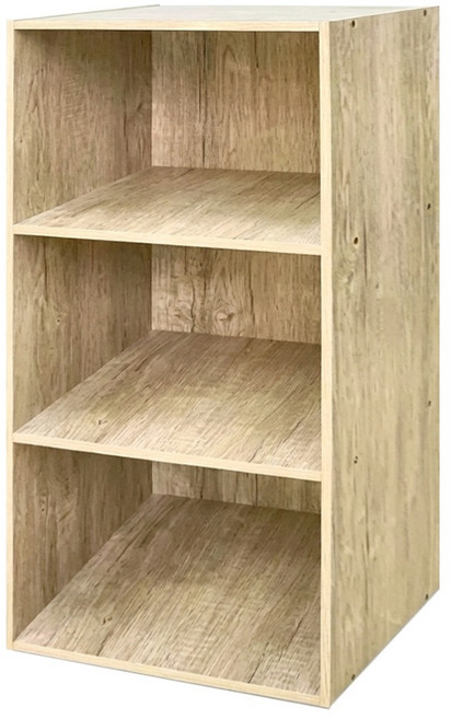 USEFUL DESIGN 悠室屋 三層空櫃, 白橡, 3層