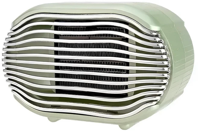 SOnGEn 松井 PTC陶瓷發熱小型輕便暖氣機, 綠色, SG-110FH(G)