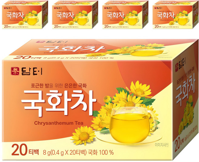 담터 국화차, 0.4g, 20개입, 5개