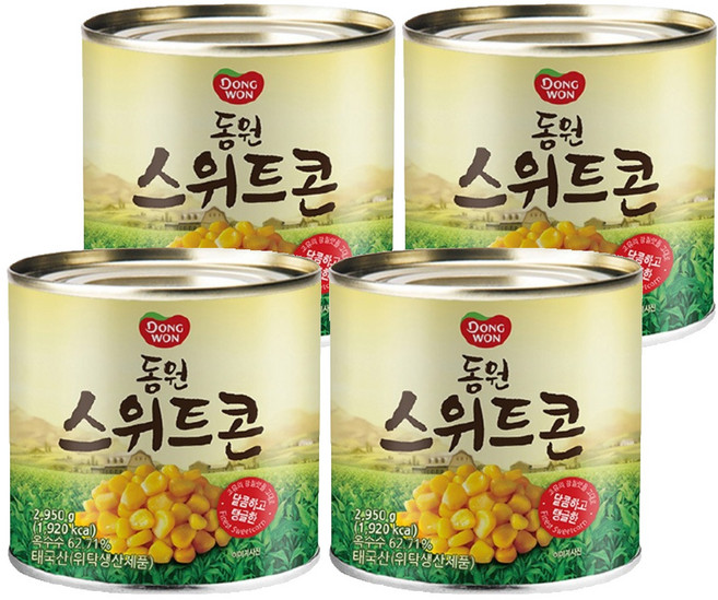 동원 스위트콘, 2.95kg, 4개