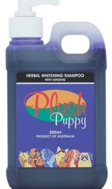 플러쉬퍼피 반려동물 허벌 화이트닝 샴푸 위드 진생, 500ml, 1개