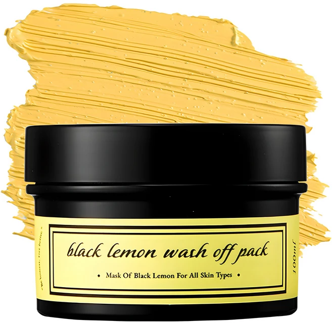 에템 블랙 레몬 워시 오프팩 100ml, 1개입, 1개 - 쿠팡