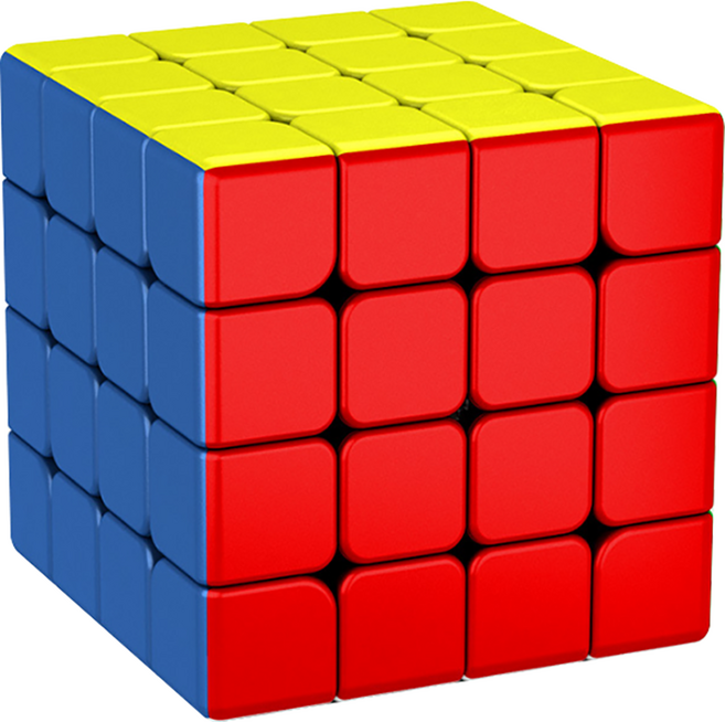 MoYu 네오린 매직 자석 단계별 미니큐브 4단계, 3, 1개