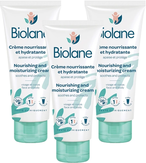 비올란 너리싱 모이스처라이징 크림, 100ml, 3개 - 쿠팡
