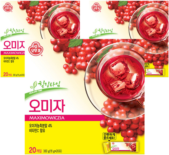 오뚜기 오미자차, 18g, 60개