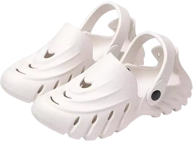 鏤空透氣包頭兩用洞洞花園鞋