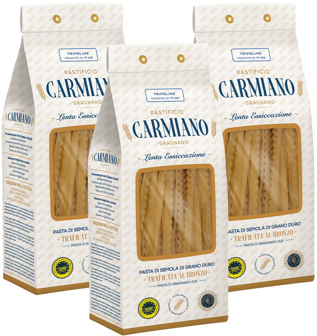 PASTIFICIO CARMIANO 義大利三節麵, 500g, 3個