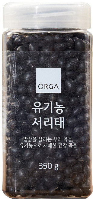 올가홀푸드 유기농 서리태, 350g, 1개