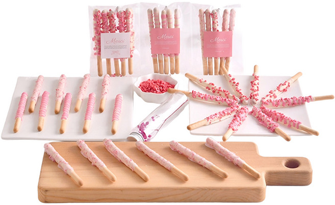 디유 핑크크런치 초콜릿 막대과자 만들기 선물 세트 A079, 과자만들기 6종, 1개